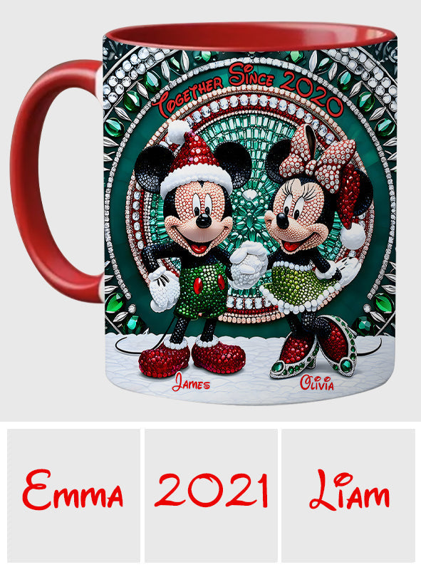Magic Couple - Personalized Mouse Accent Mug