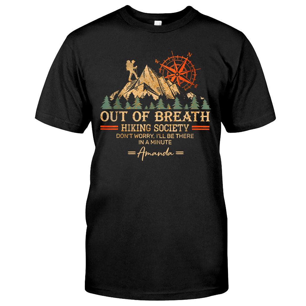 Hiking Society - Personalized Hiking T-shirt And Hoodie