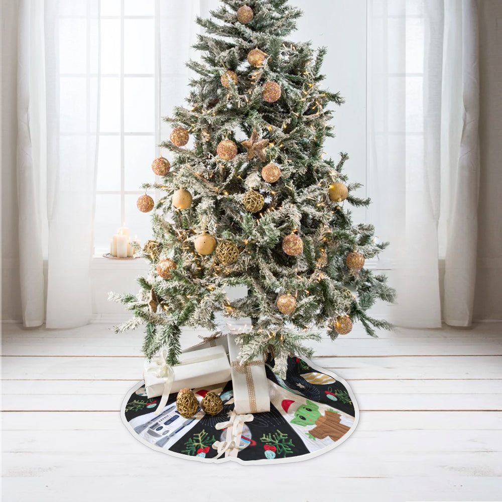 Merry Christmas - Personalized The Force Tree Skirt