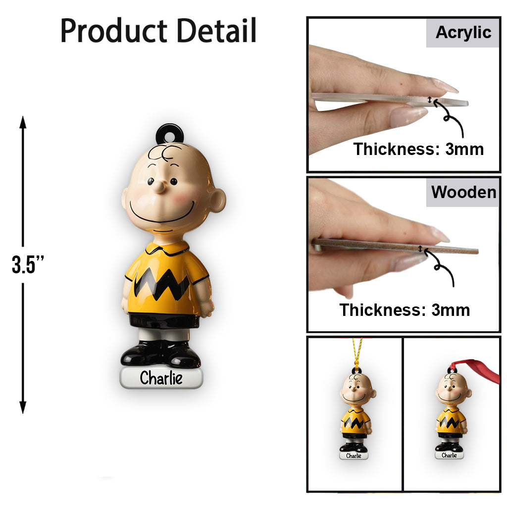 Christmas Cartoon - Personalized Ornament