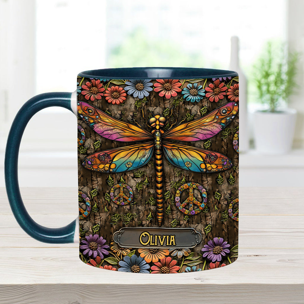 Hippie Lovers - Personalized Hippie Accent Mug