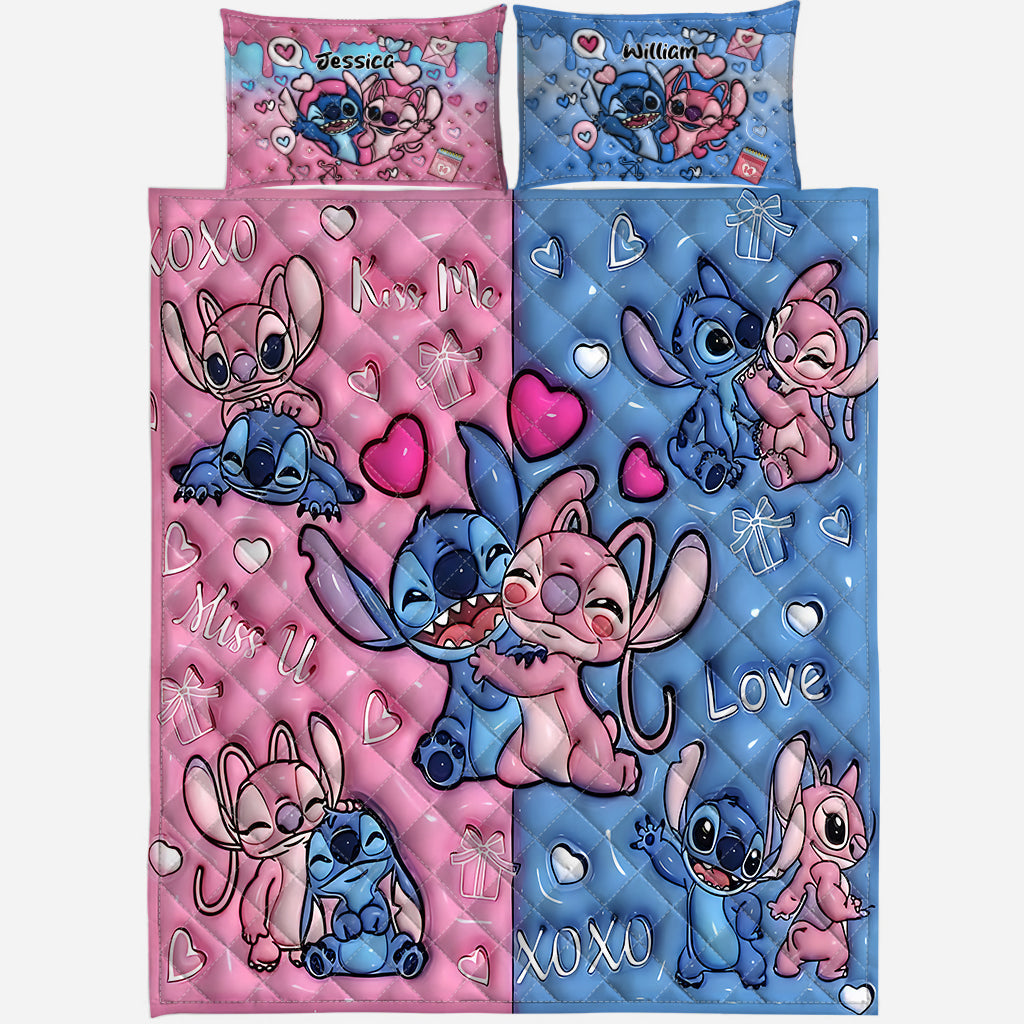 I'm Your No Return Or Refund - Personalized Ohana Quilt Set