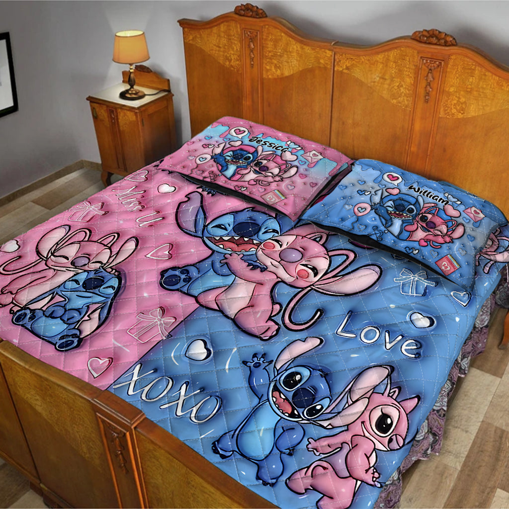 I'm Your No Return Or Refund - Personalized Ohana Quilt Set