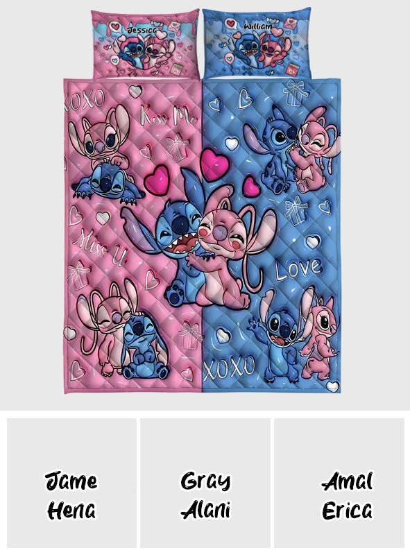 I'm Your No Return Or Refund - Personalized Ohana Quilt Set