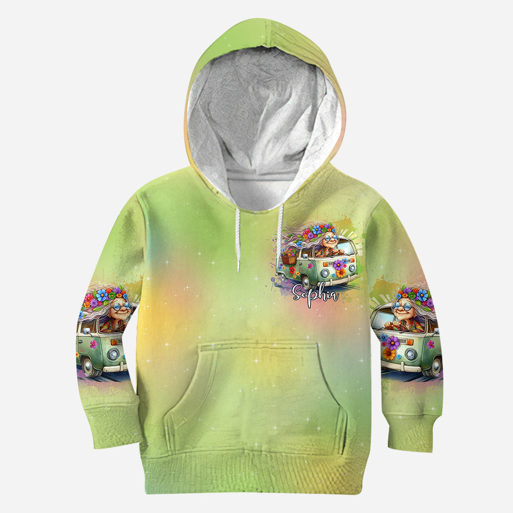 Running Against The Wind - Personalized Hippie All Over Shirt