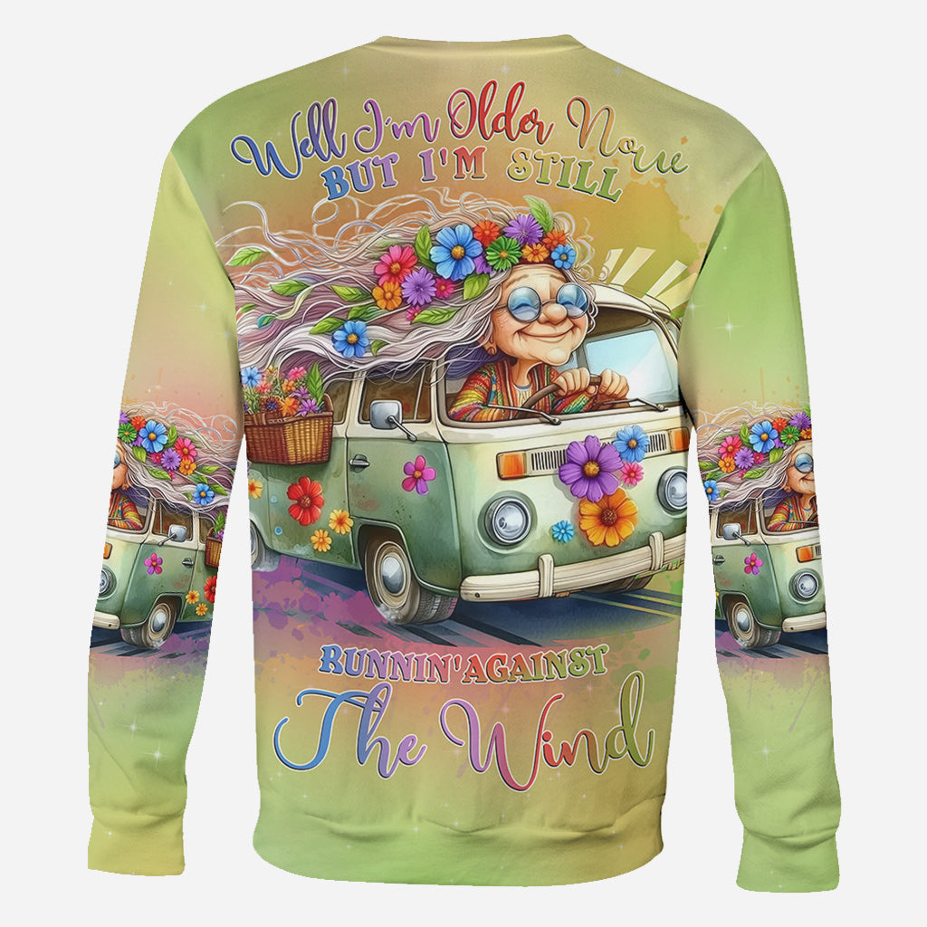Running Against The Wind - Personalized Hippie All Over Shirt