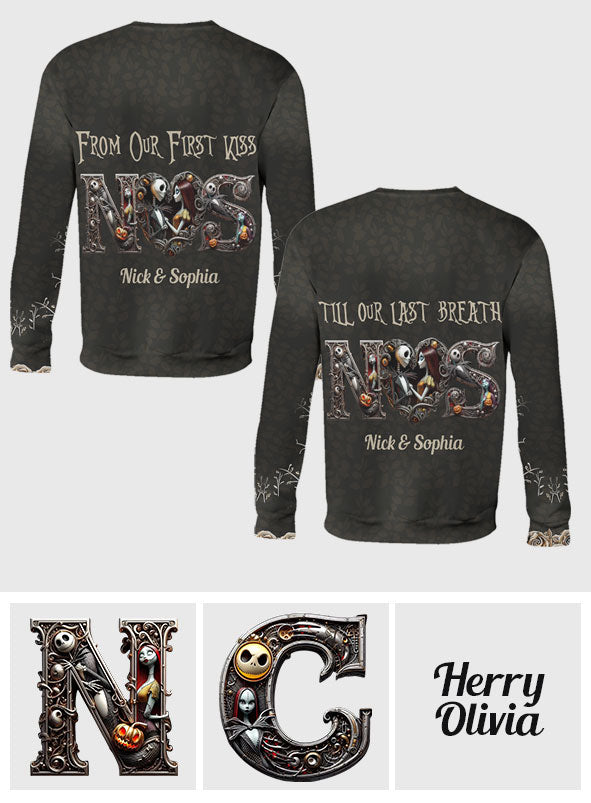 Till Dead Do Us Part - Personalized Nightmare All Over Shirt