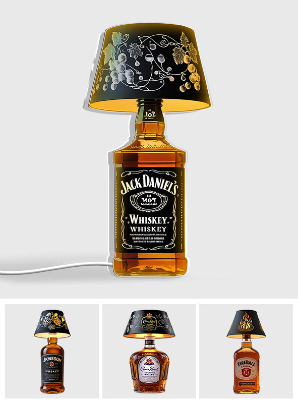 Wine Bottle Lamp - Personalized Wine Shaped Light Box