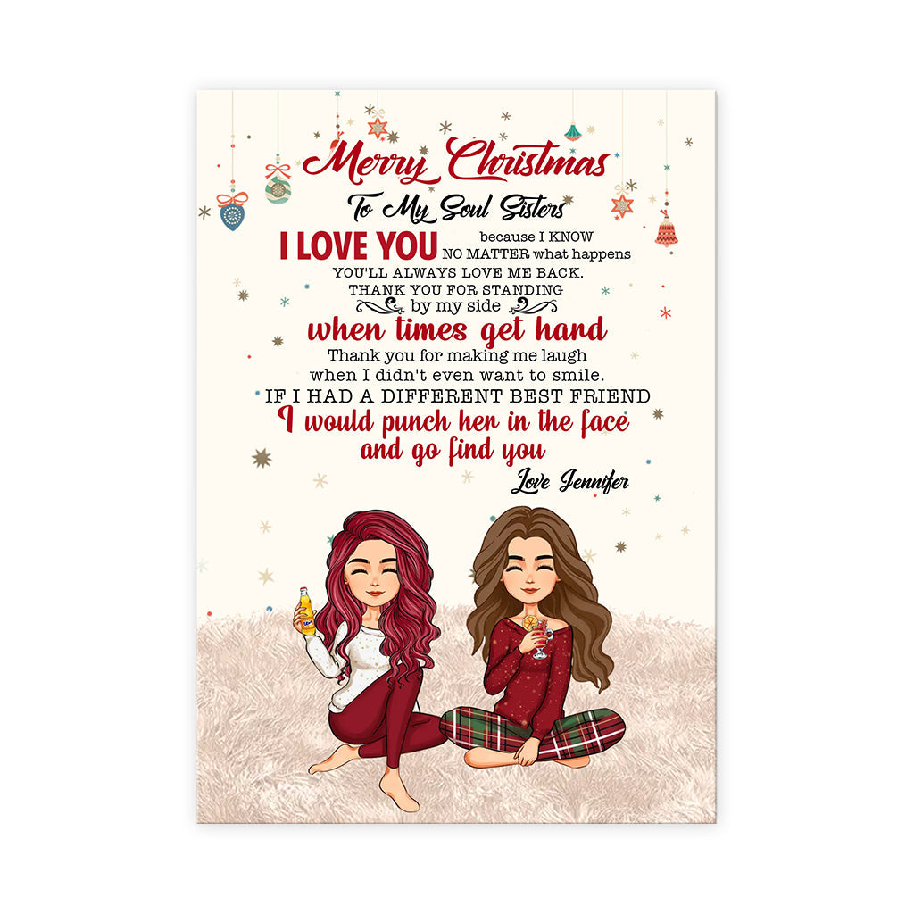 Personalized Greeting Gift Card Merry Christmas