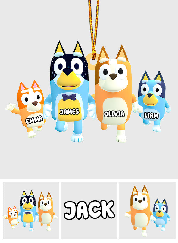 Cool Family - Personalized Family Ornament