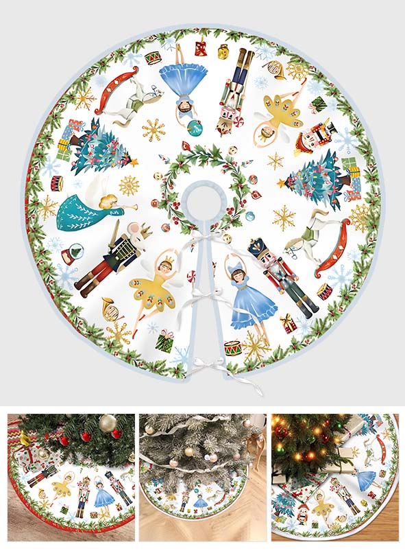 Merry Christmas - Tree Skirt