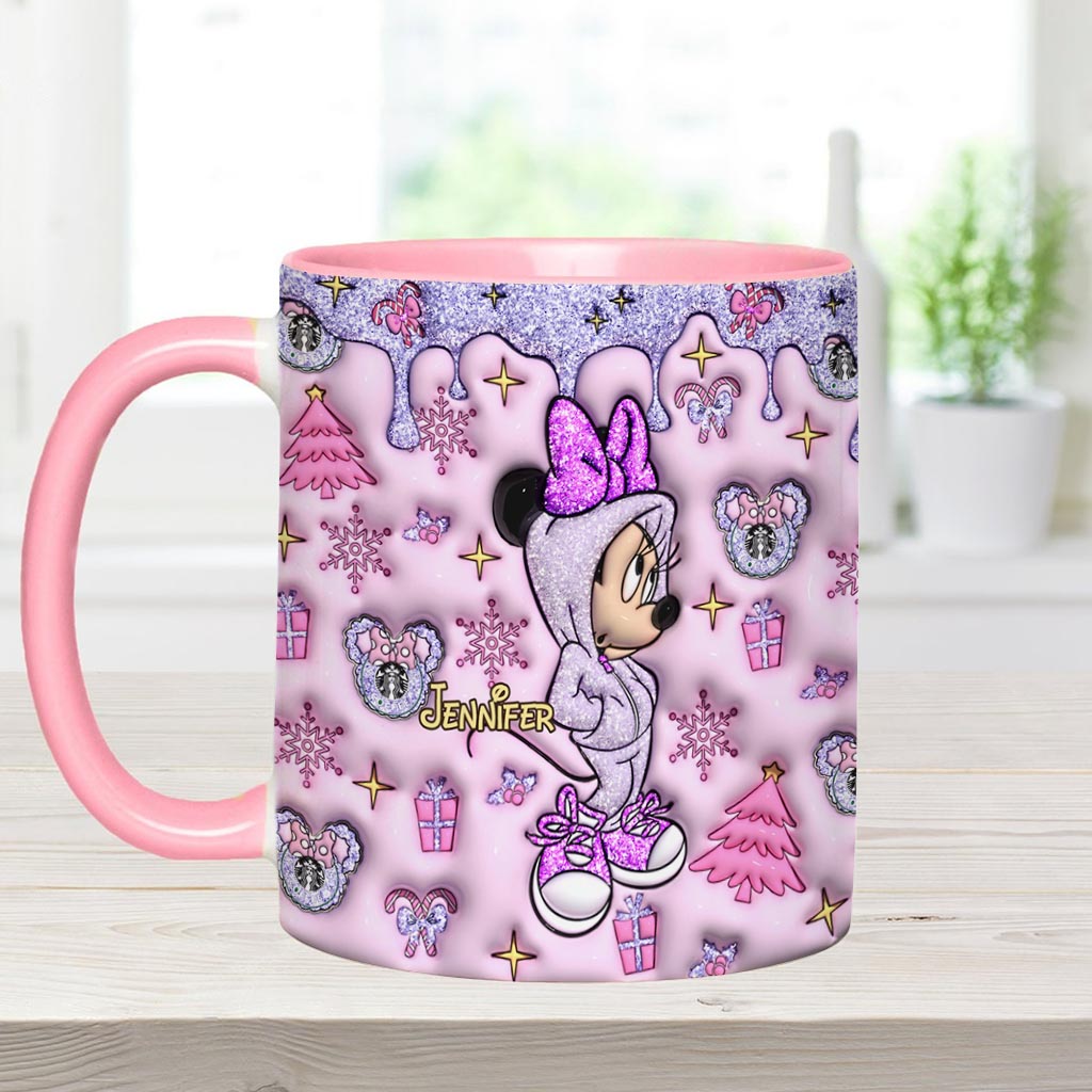 Magical Christmas - Personalized Mouse Accent Mug