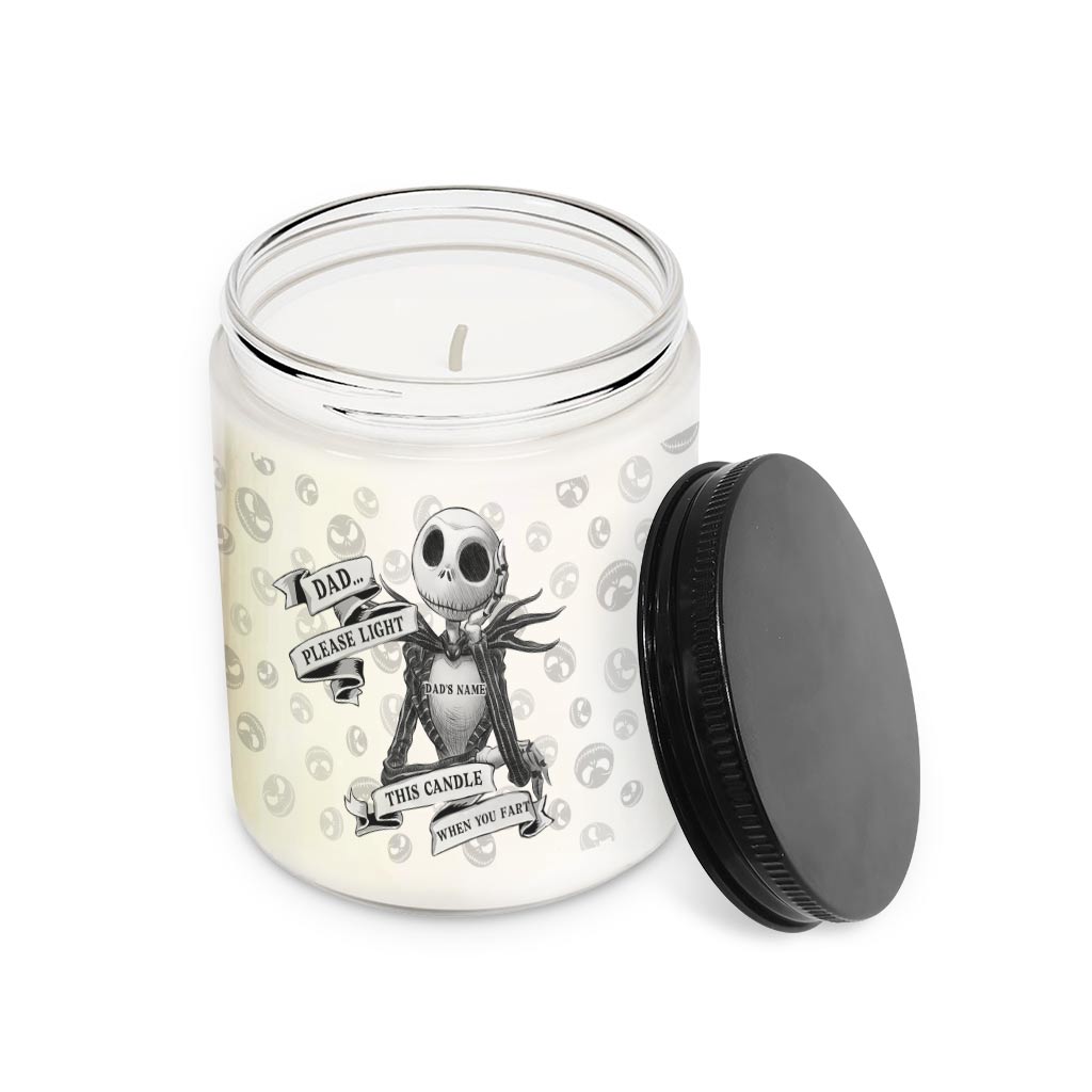 Dad Please - Personalized Nightmare Candle