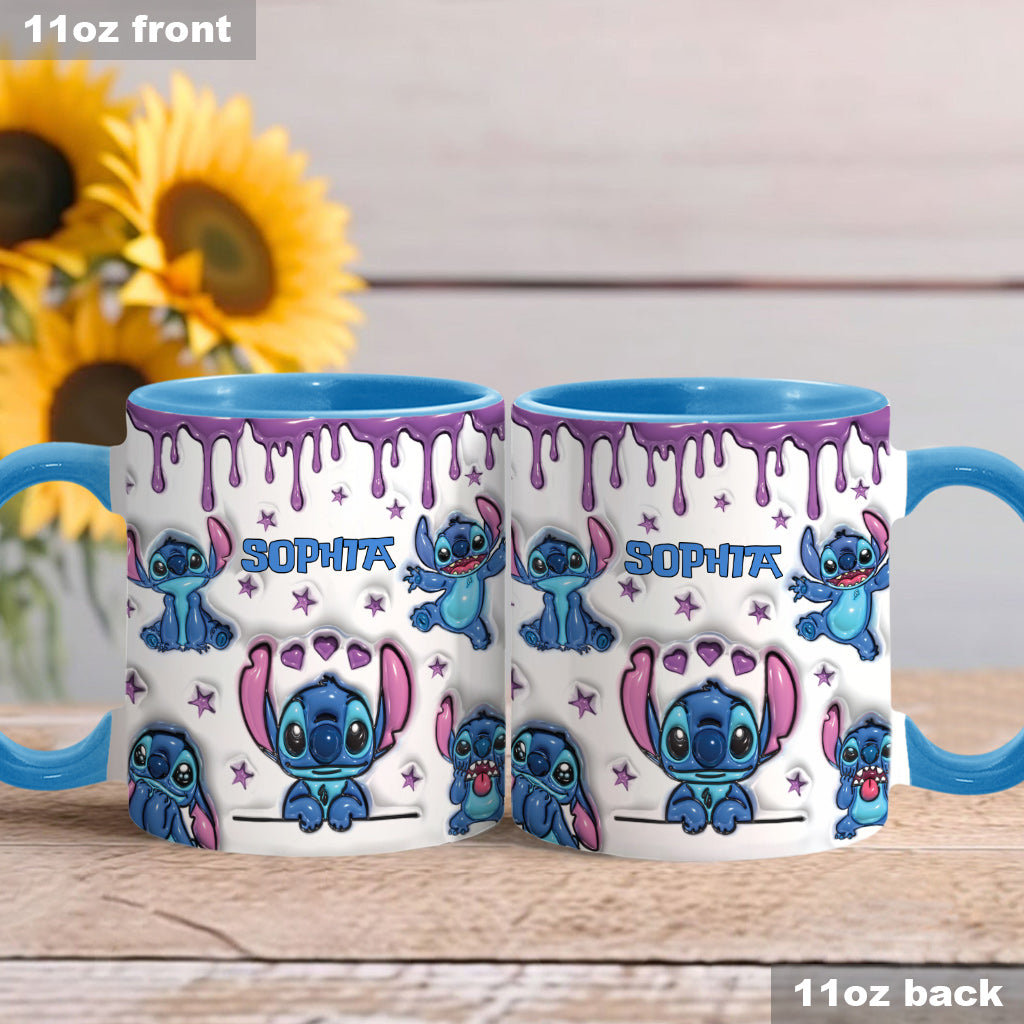 Ohana Means Family - Personalized Ohana Accent Mug