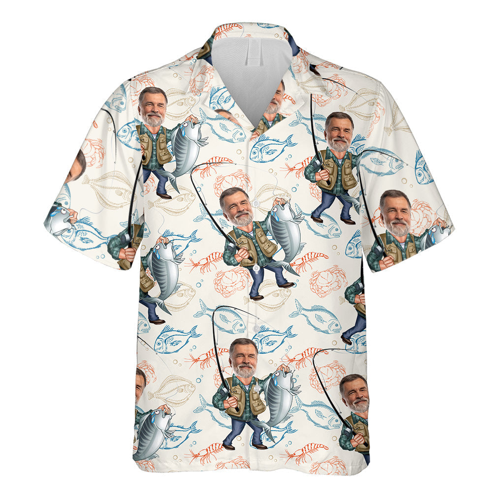 Fishing Shirt - Personalized Fishing Hawaiian Shirt