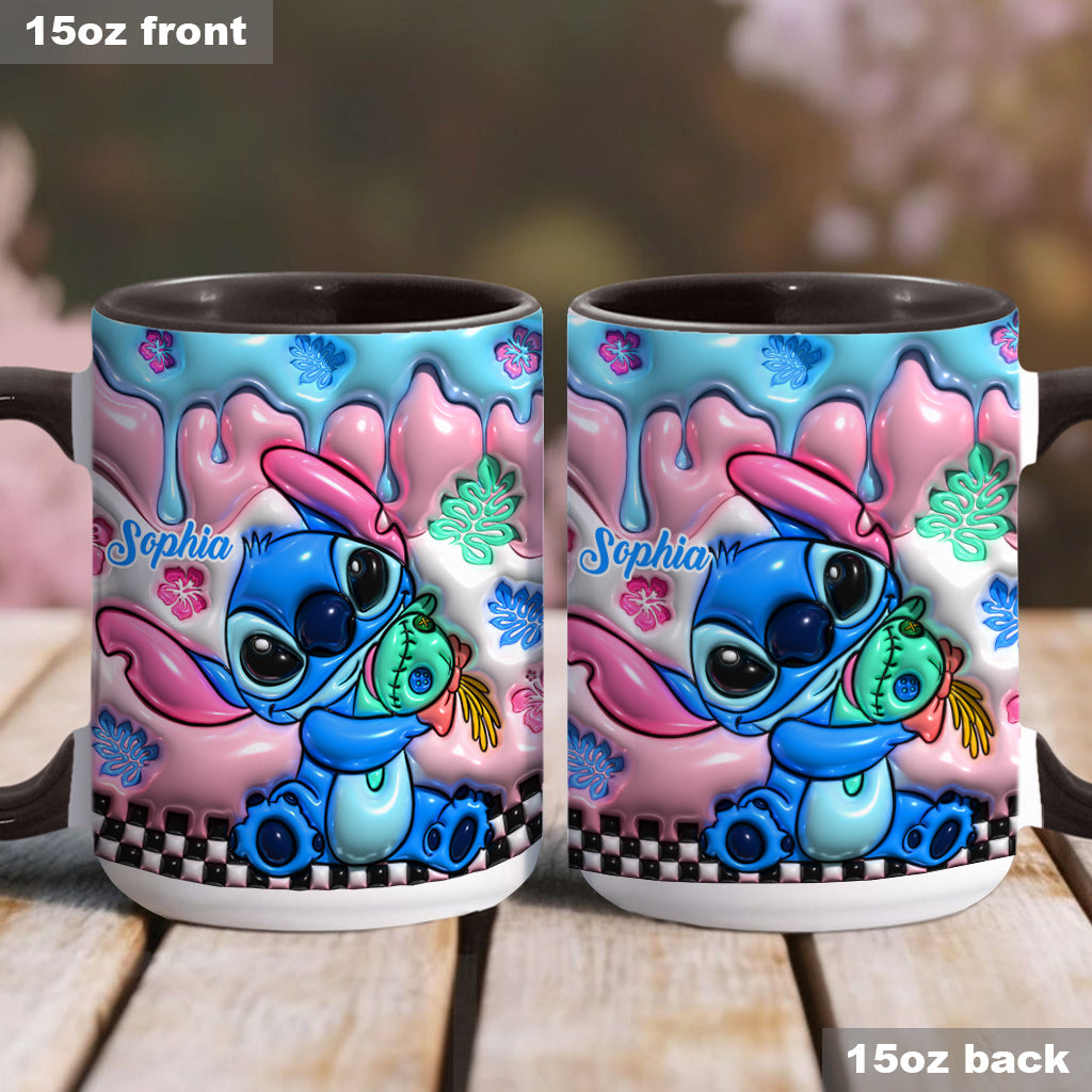 Ohana Means Family - Personalized Ohana Accent Mug