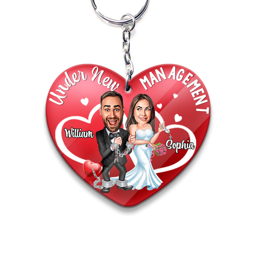 I Still Love You - Personalized Husband And Wife Keychain