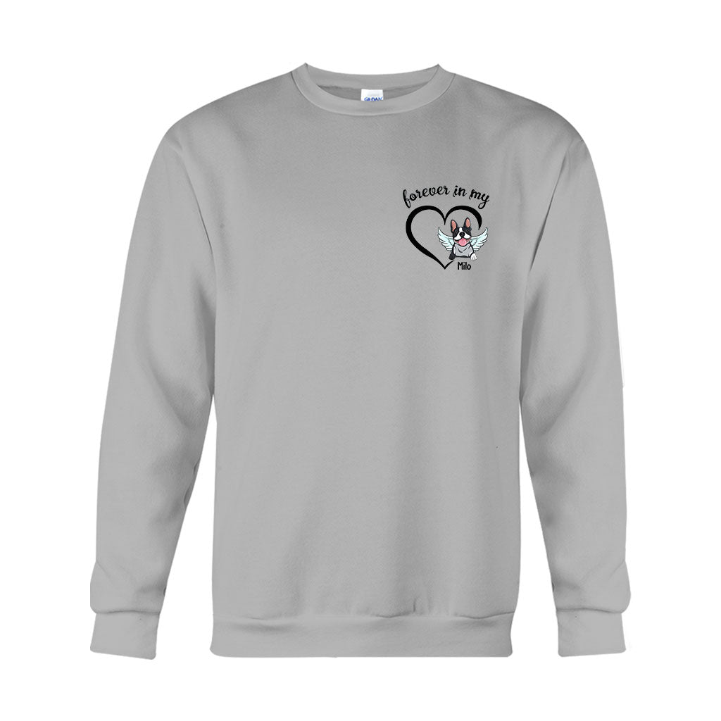Forever In My Heart - Personalized Dog T-shirt And Hoodie