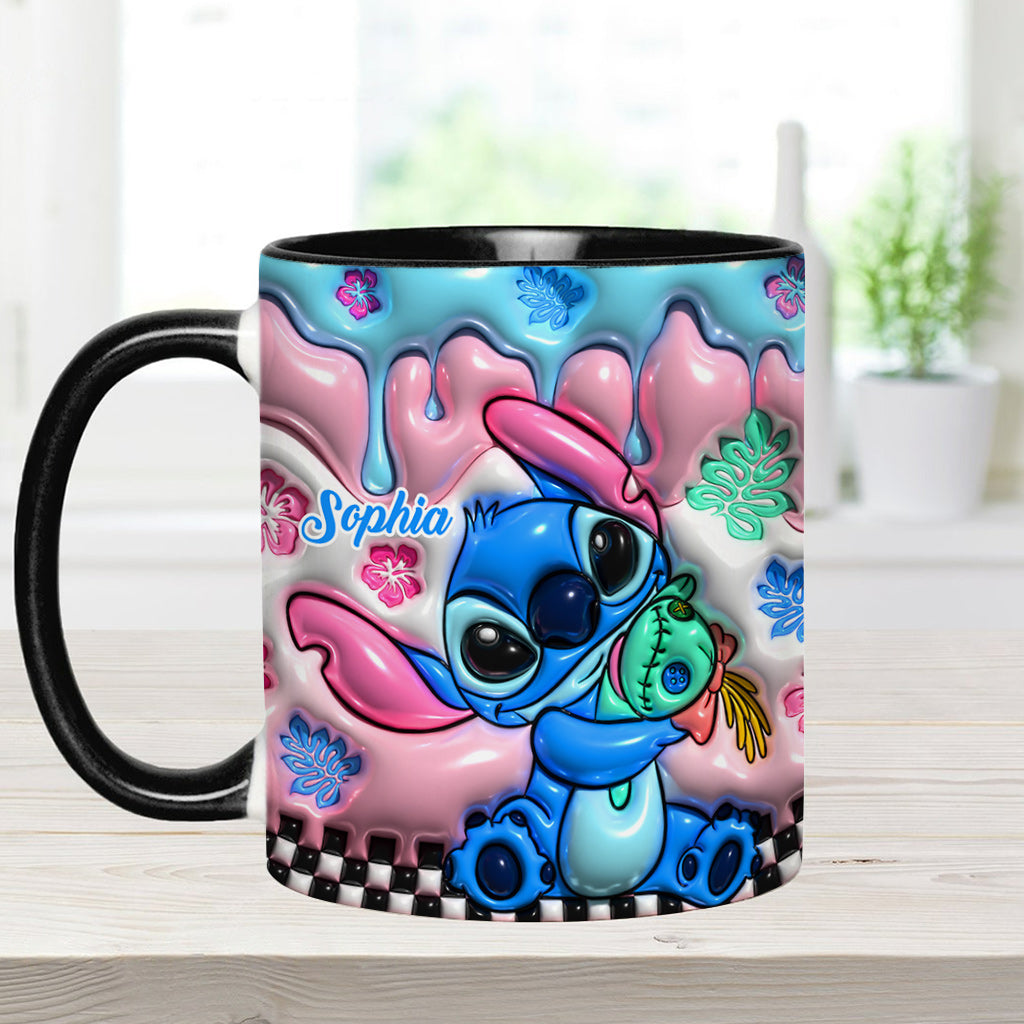 Ohana Means Family - Personalized Ohana Accent Mug