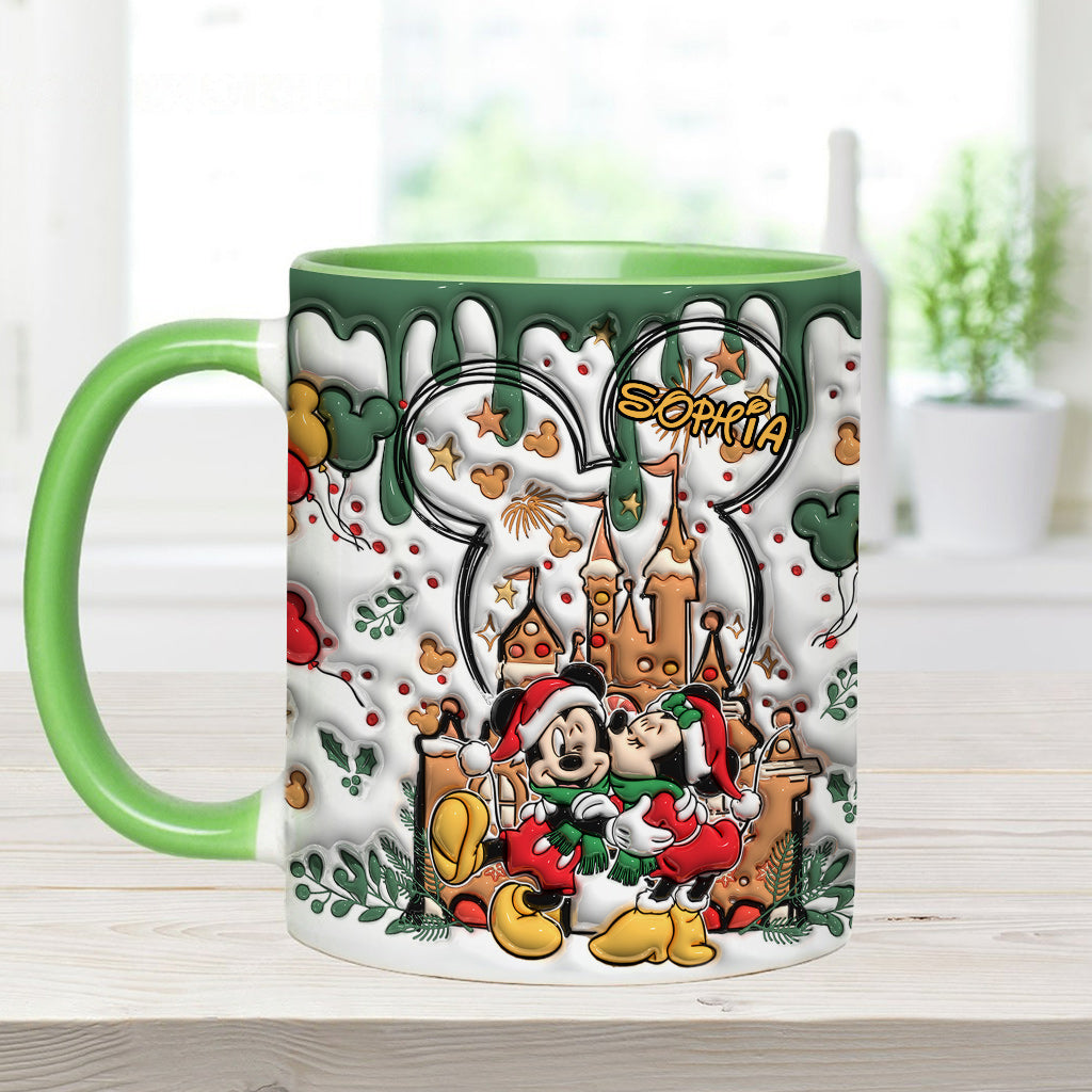Magical Christmas - Personalized Mouse Accent Mug