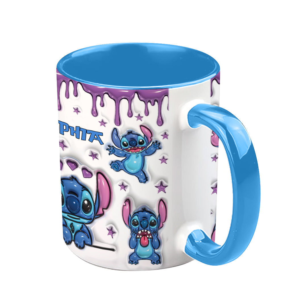 Ohana Means Family - Personalized Ohana Accent Mug