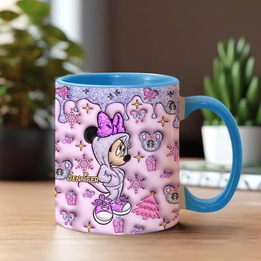 Magical Christmas - Personalized Mouse Accent Mug