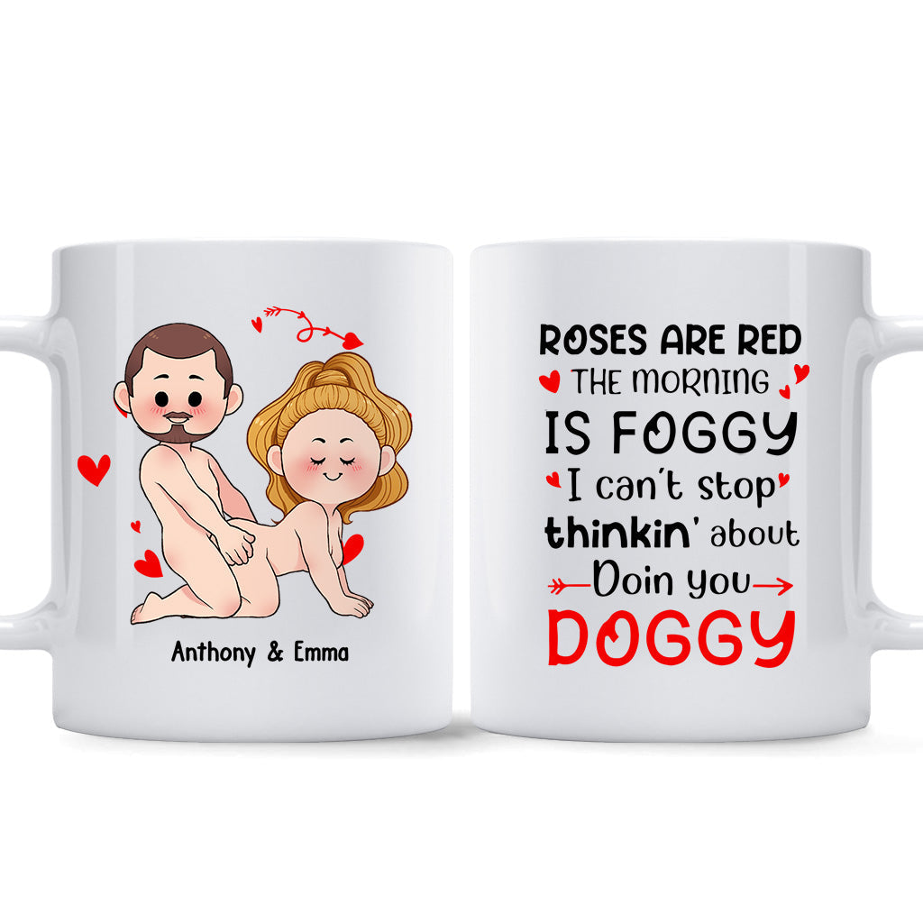 I Just Want You To Be Happy - Couple gift for husband, wife, boyfriend, girlfriend - Personalized Mug