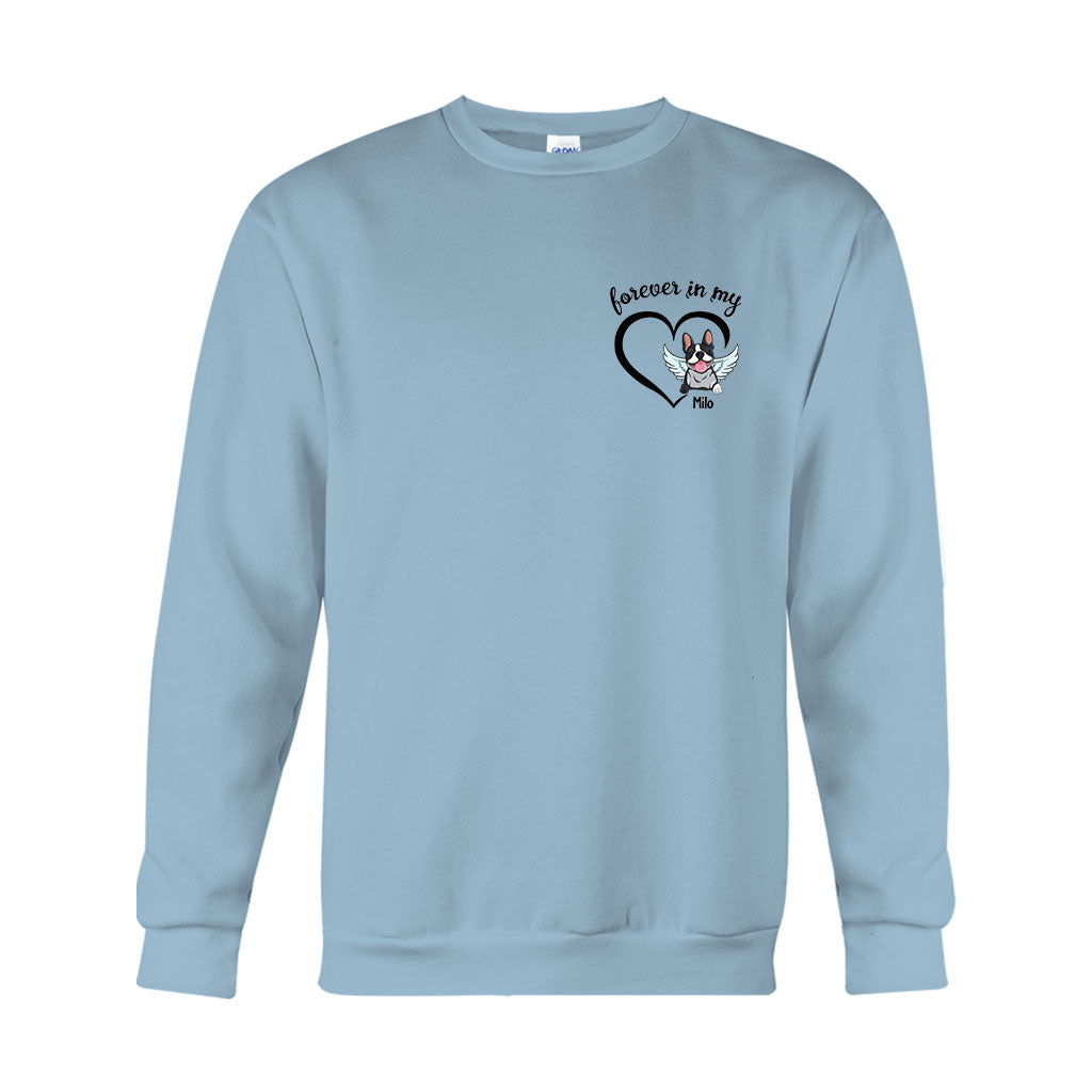 Forever In My Heart - Personalized Dog T-shirt And Hoodie