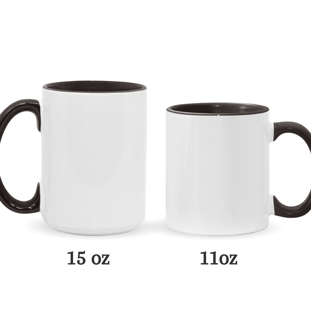 May The Christmas Be With You - Personalized The Force Accent Mug