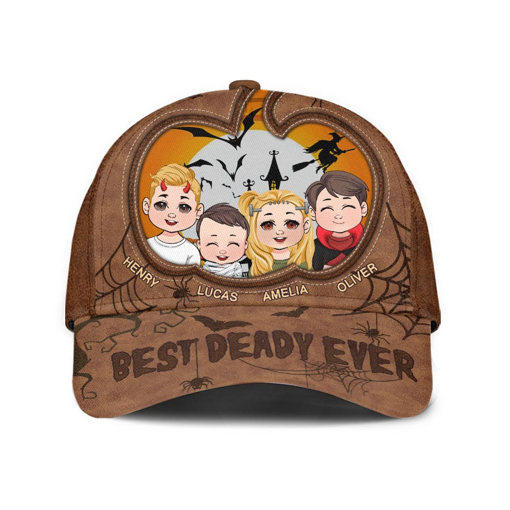 Best Spooky Dad Ever - Personalized Father Classic Cap