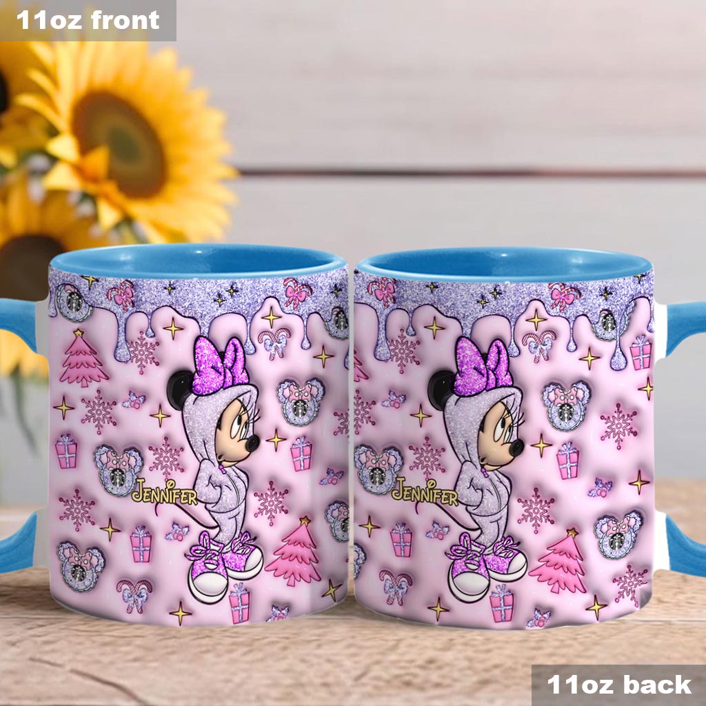 Magical Christmas - Personalized Mouse Accent Mug