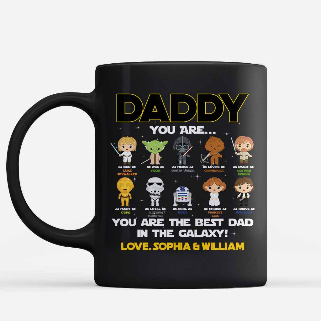 Daddy You Are - Personalized Father's Day The Force Mug