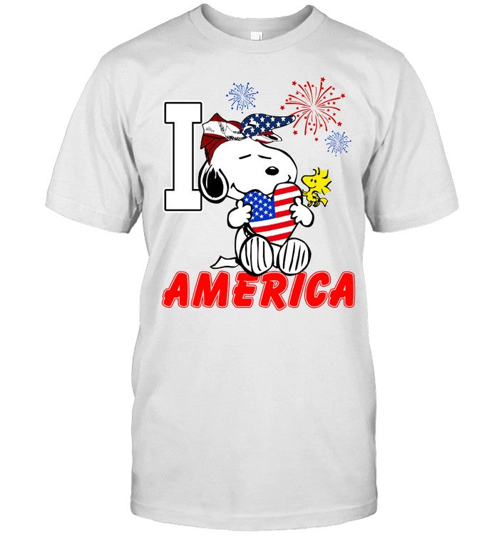 I Love America T-shirt & Hoodie 0424