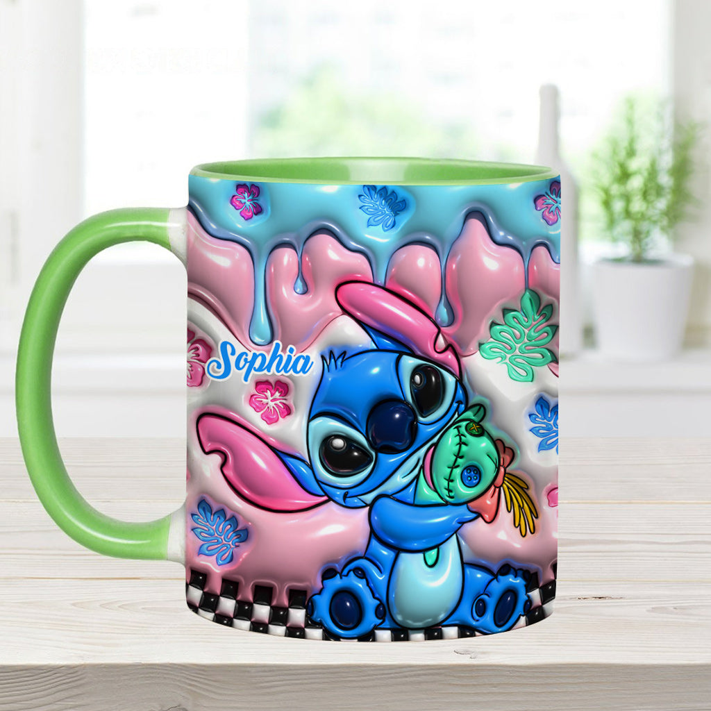 Ohana Means Family - Personalized Ohana Accent Mug