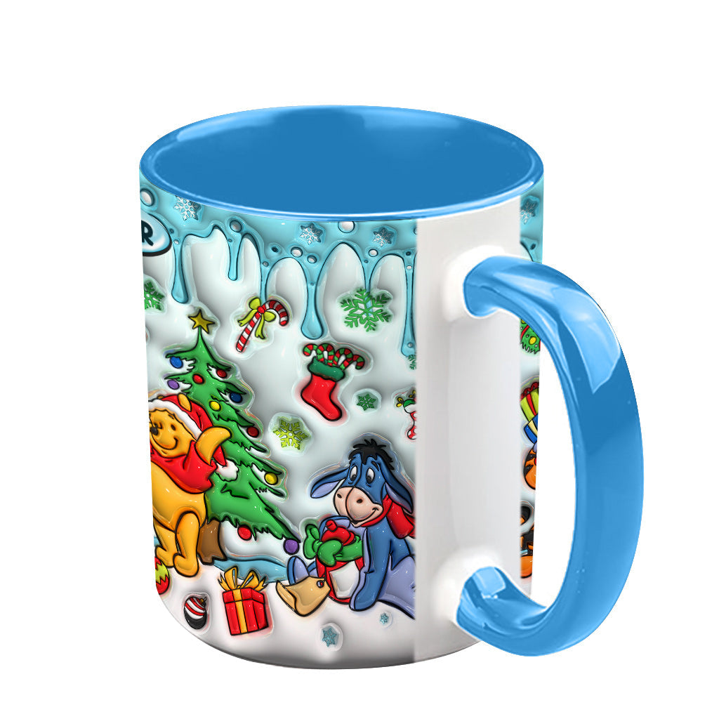 Merry Christmas - Personalized Mouse Accent Mug