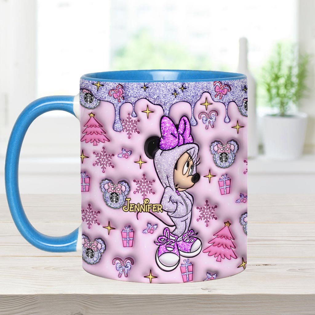 Magical Christmas - Personalized Mouse Accent Mug