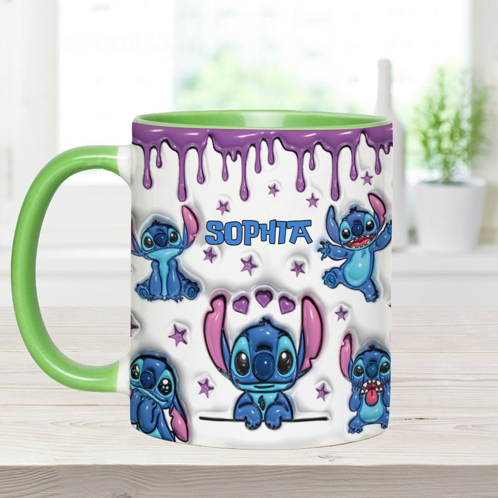 Ohana Means Family - Personalized Ohana Accent Mug