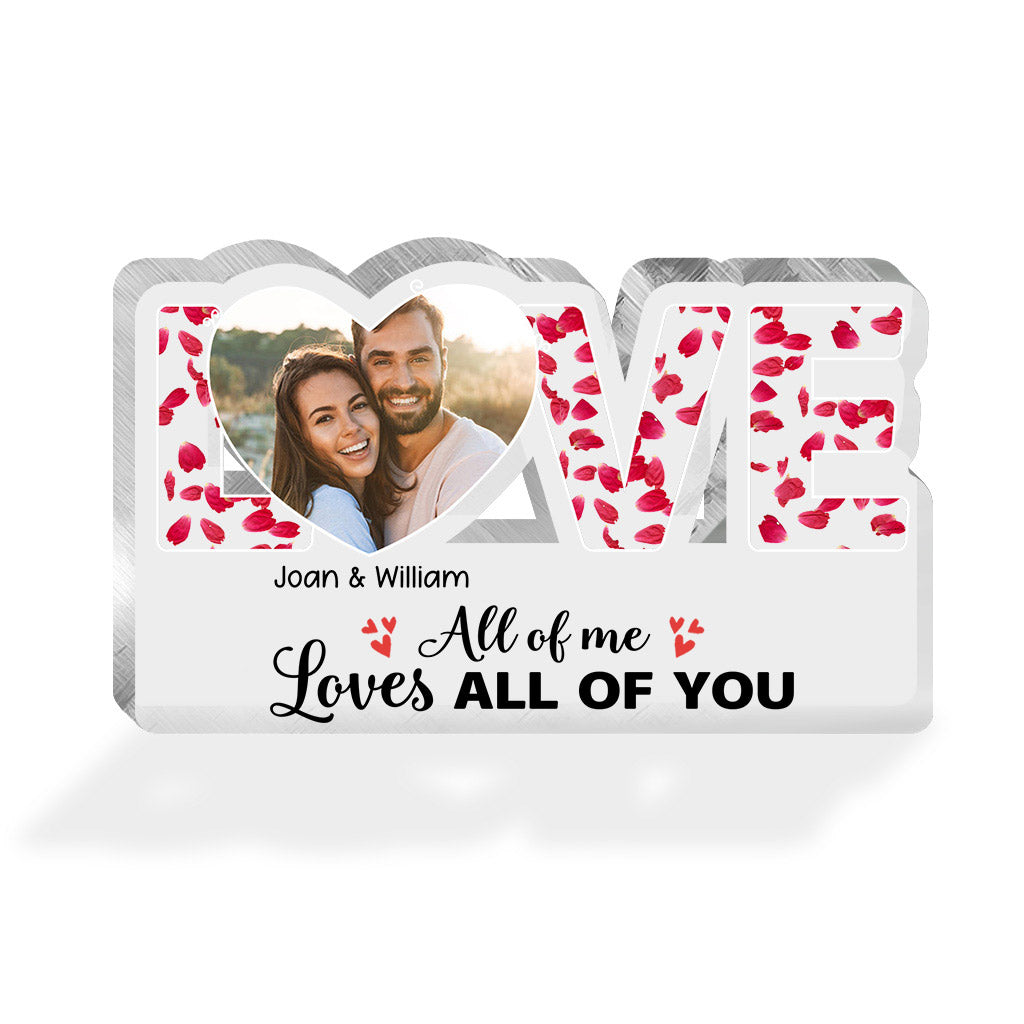 This Is Us - Couple gift for husband, wife, girlfriend, boyfriend - Personalized Custom Shaped Acrylic Plaque