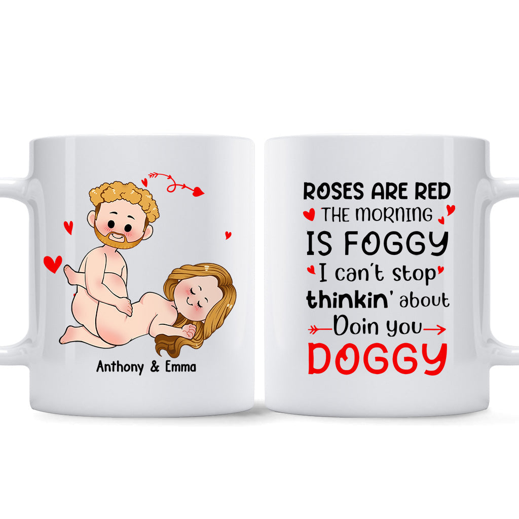 I Just Want You To Be Happy - Couple gift for husband, wife, boyfriend, girlfriend - Personalized Mug