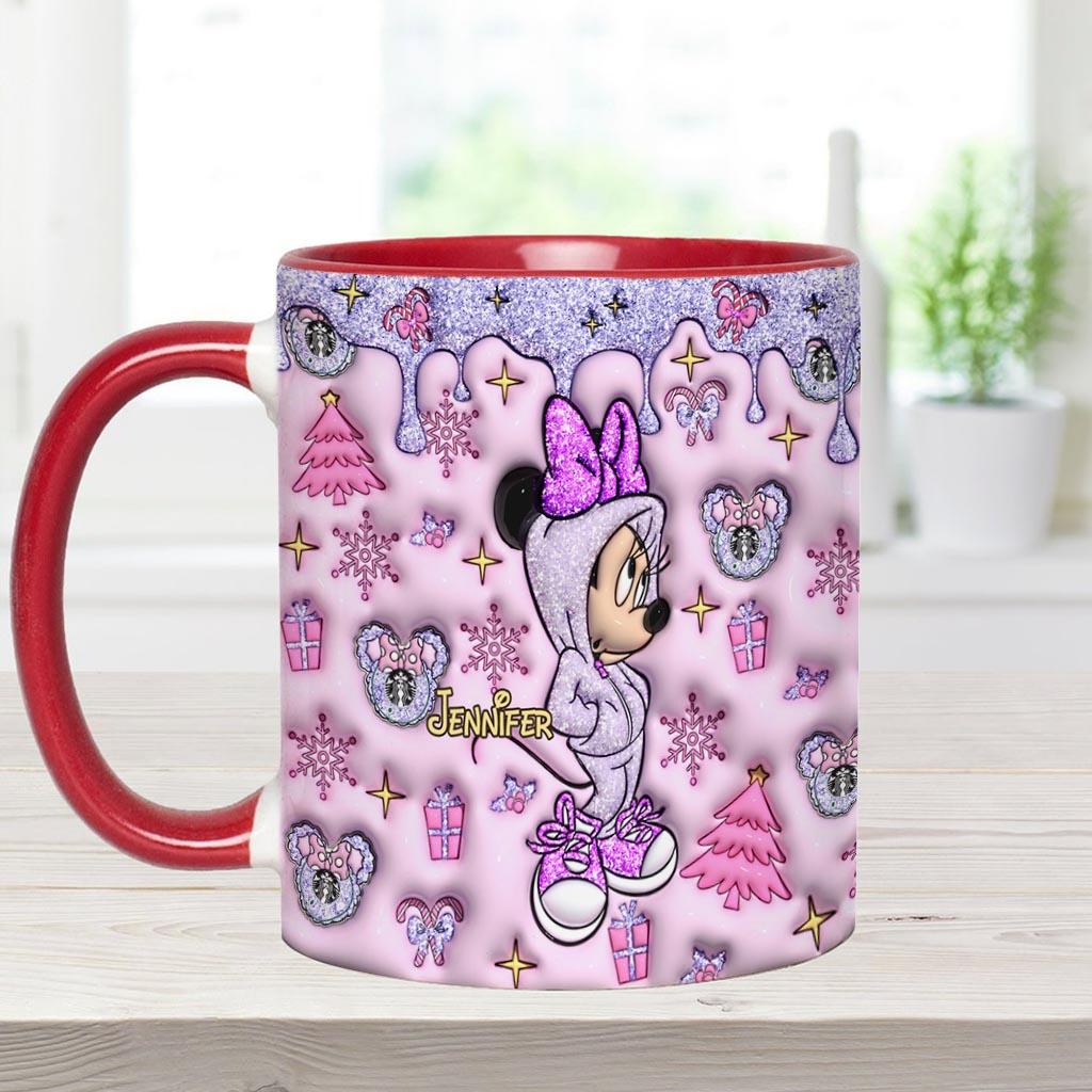 Magical Christmas - Personalized Mouse Accent Mug