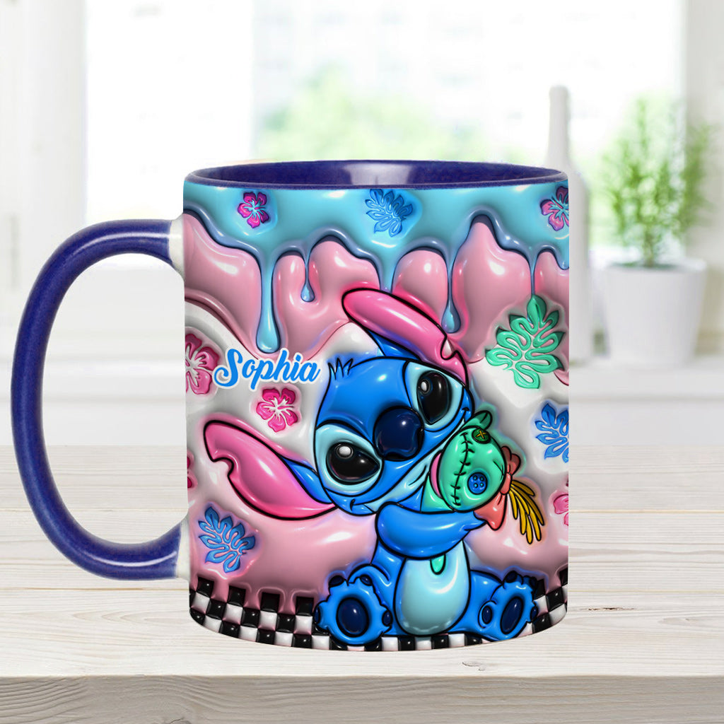Ohana Means Family - Personalized Ohana Accent Mug