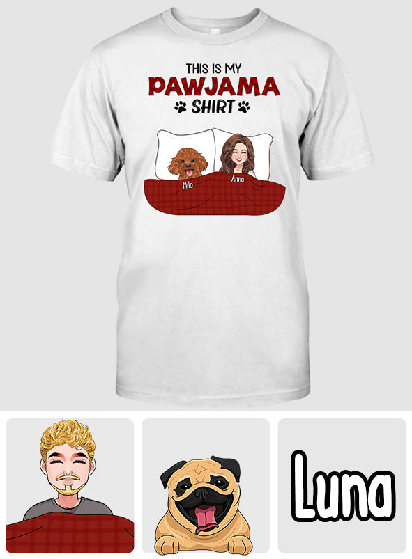 My Pawjama Shirt - Personalized Dog T-shirt And Hoodie