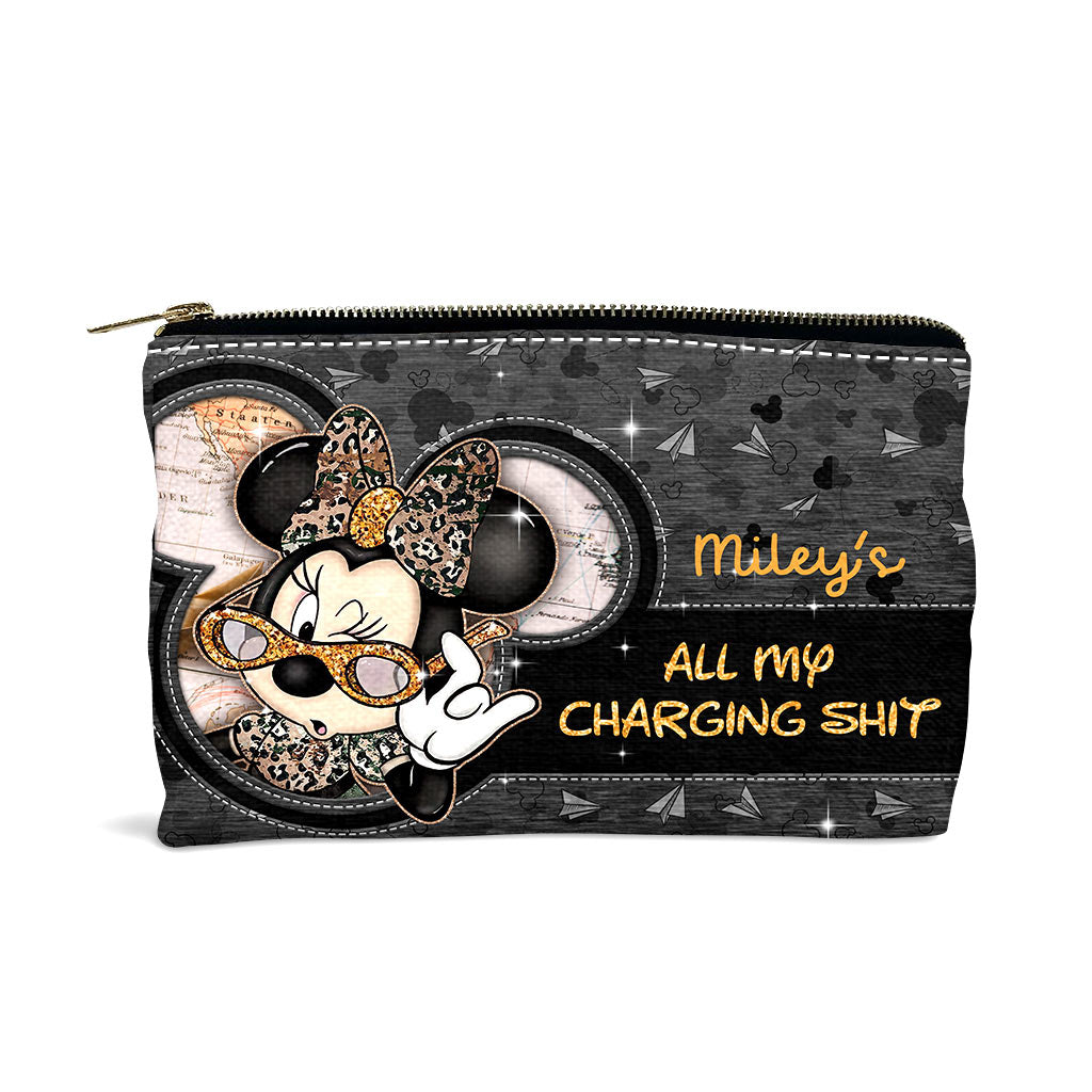 All My Charging Shit - Personalized Mouse Pouch