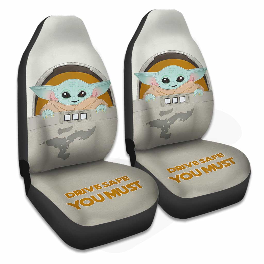 Drive Safe You Must - The Force Seat Covers
