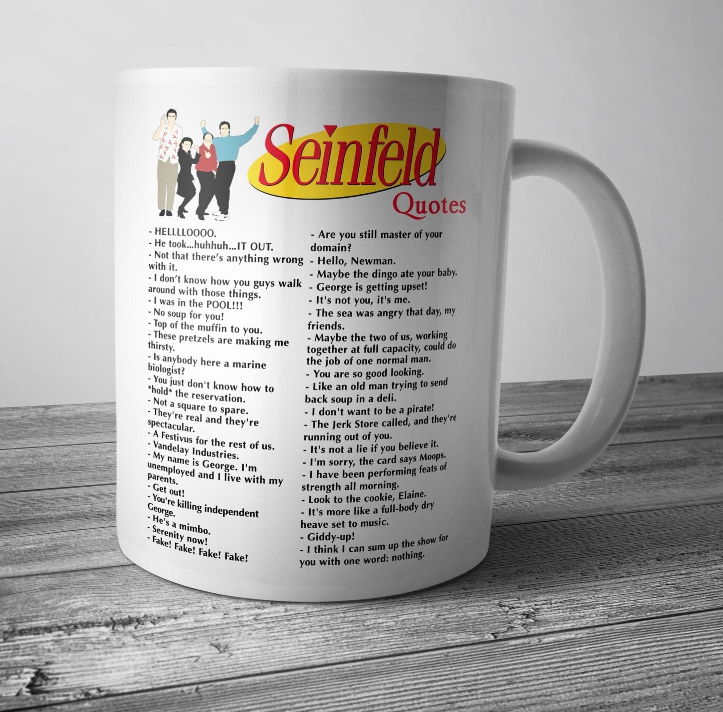 Quotes Daily Life Show Mug