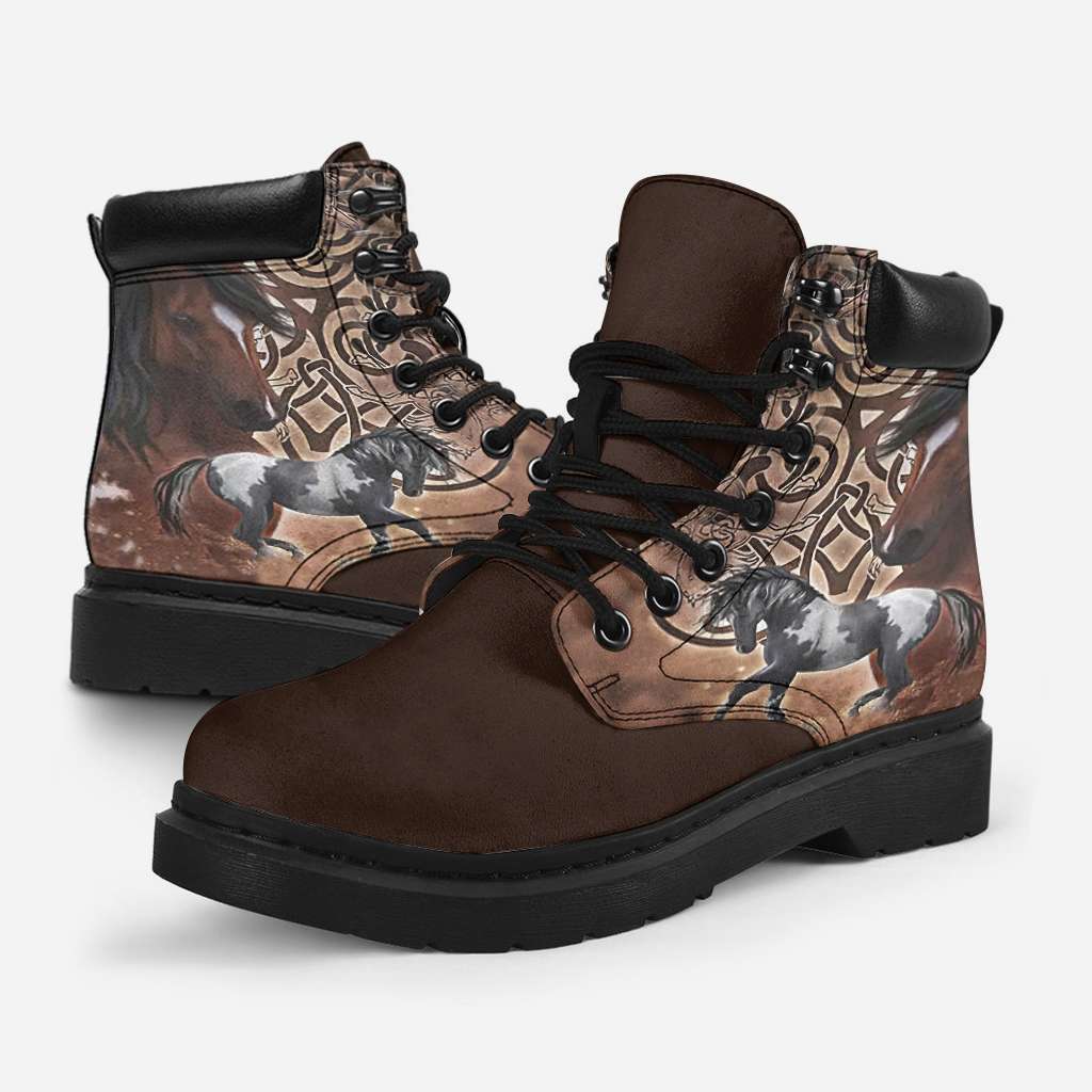 Brown Horse Lover - Horse All Season Boots 0921