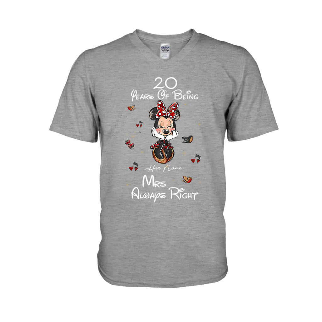 Always Right - Personalized Mouse T-shirt and Hoodie
