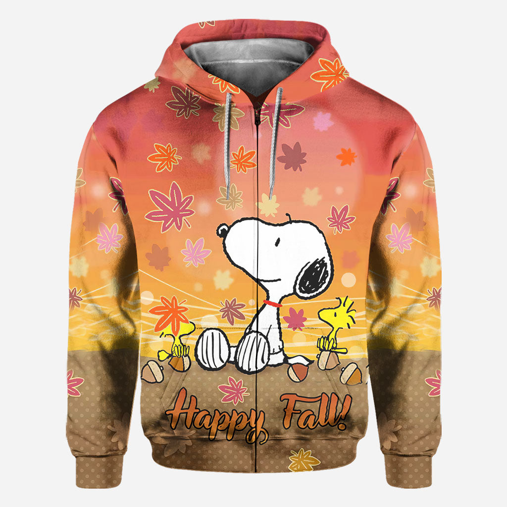 Happy Fall All Over Shirt 0823