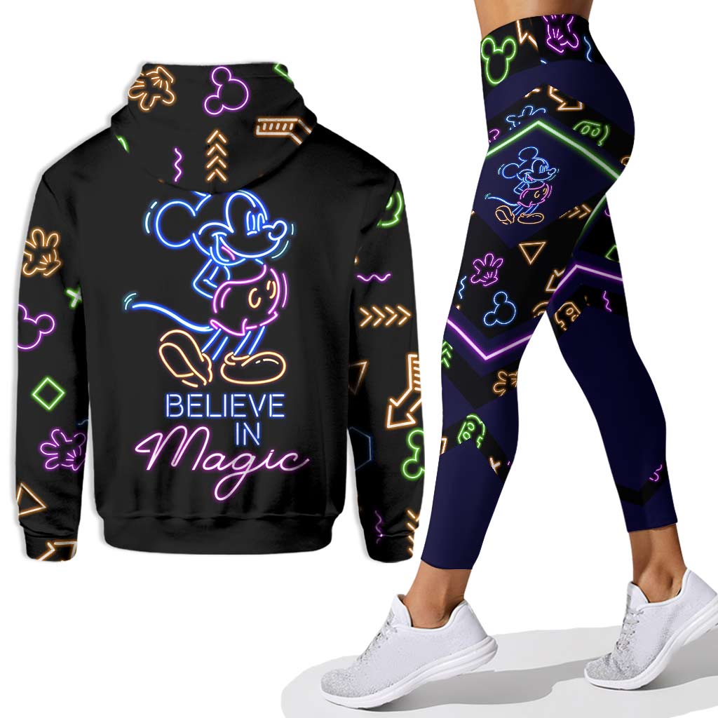 Believe In Magic - Personalized Mouse Hoodie and Leggings