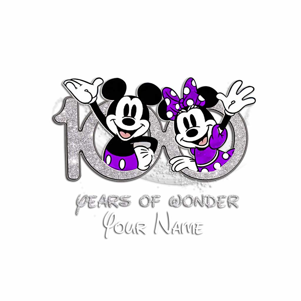 100 Years Of Wonder 1 - Personalized Mouse Decal Full